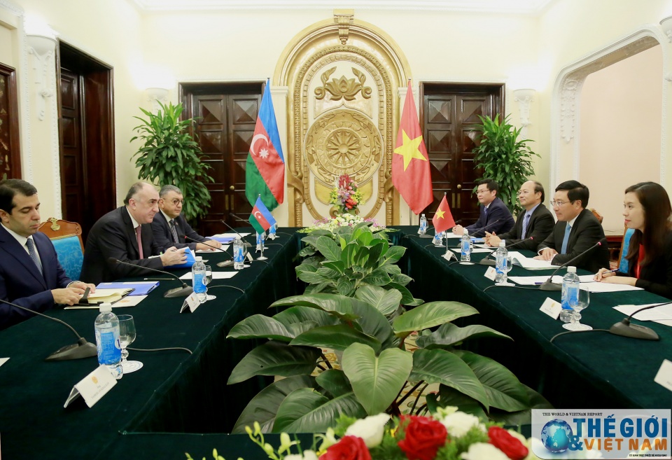 vietnam azerbaijan discuss ways for stronger cooperation