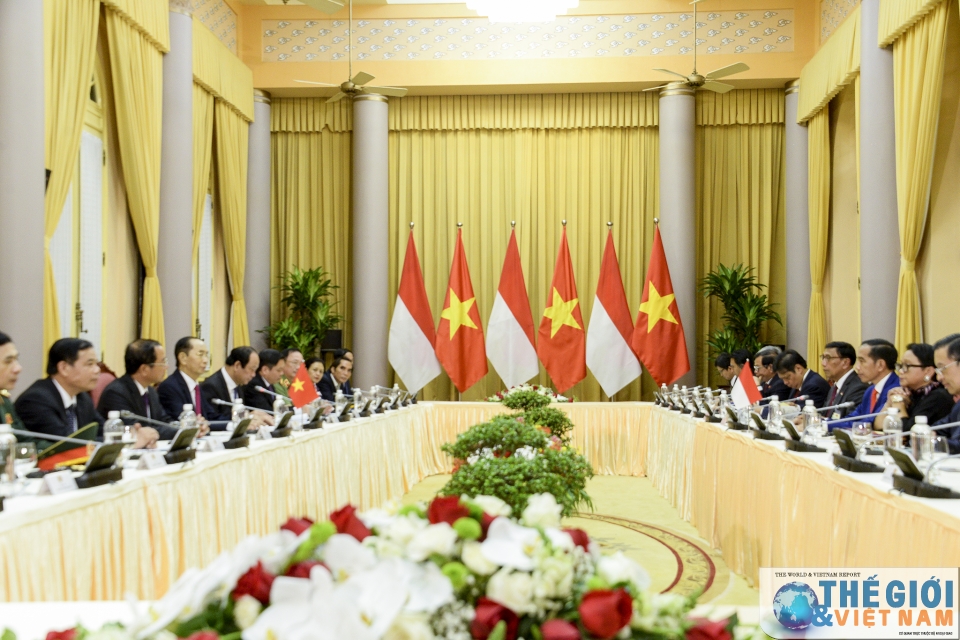 vietnam indonesia presidents look to lift two way trade to 10 billion usd
