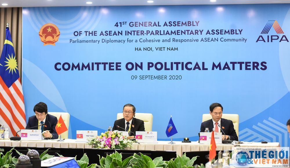 aipa committee on political matters holds online meeting