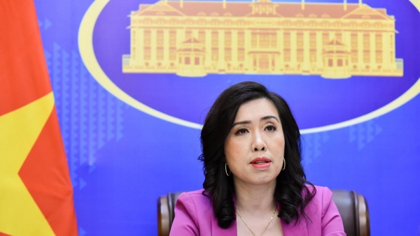 Viet Nam keeps close watch on developments in East Sea: Spokeswoman Le Thi Thu Hang