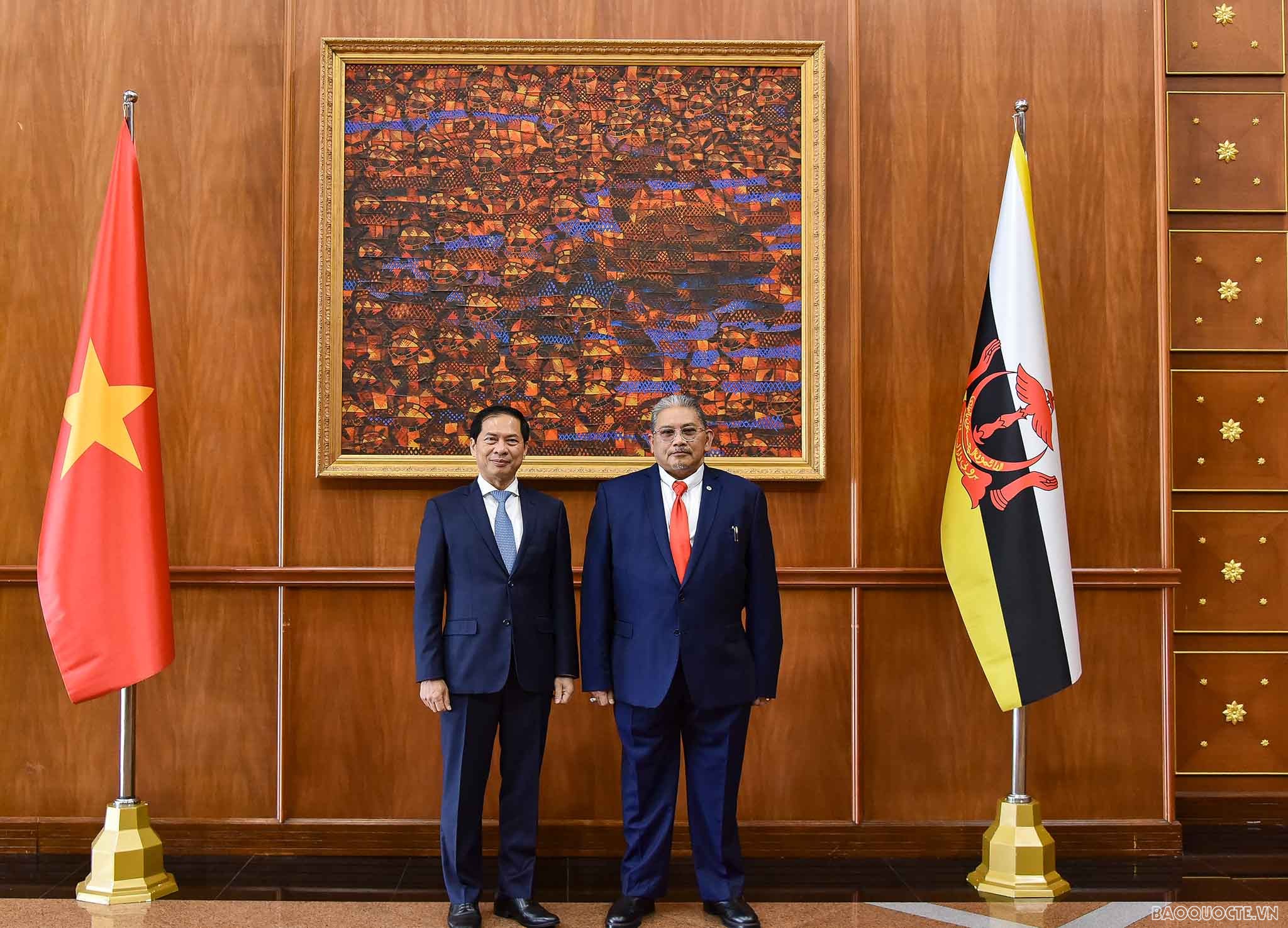 Bộ trưởng Ngoại giao Bùi Thanh Sơn đồng chủ trì Kỳ họp lần 2 Uỷ ban hỗn hợp về Hợp tác song phương Việt Nam-Brunei