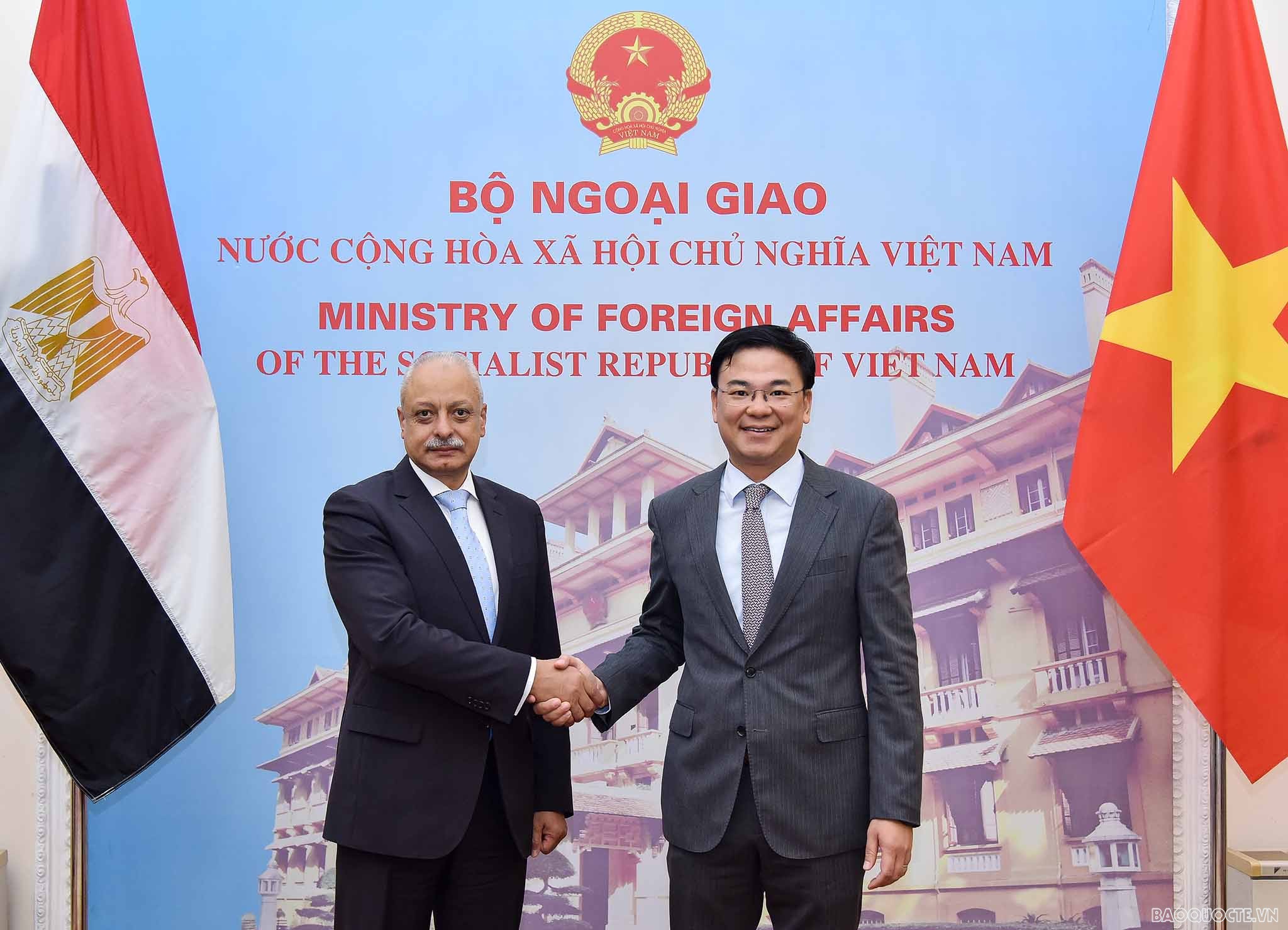 Ai Cập là một trong những đối tác quan trọng của Việt Nam tại Trung Đông-châu Phi