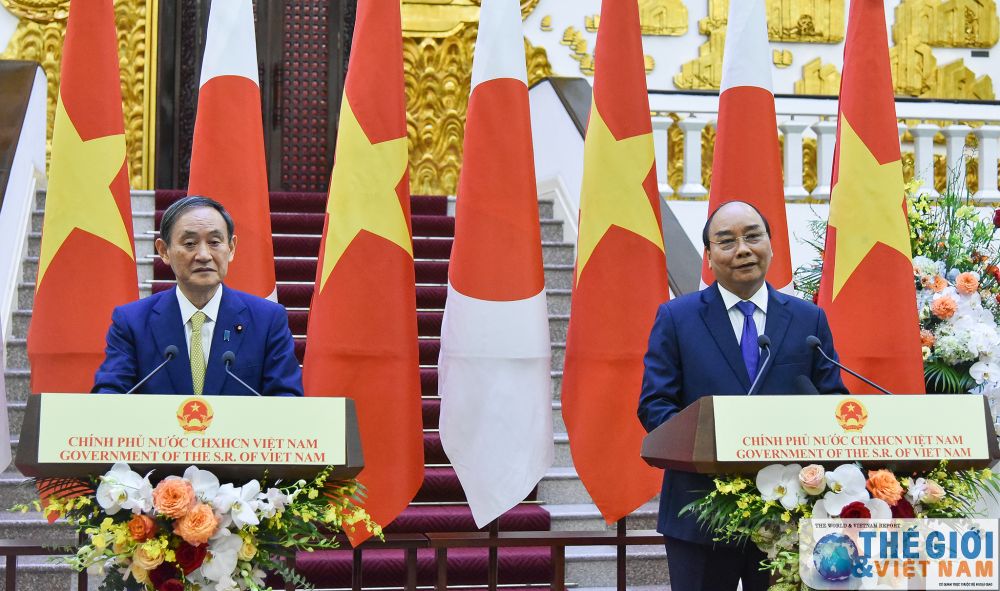 Viet Nam plays a key role in Free and Open Indo-Pacific strategy, Japanese PM Suga says