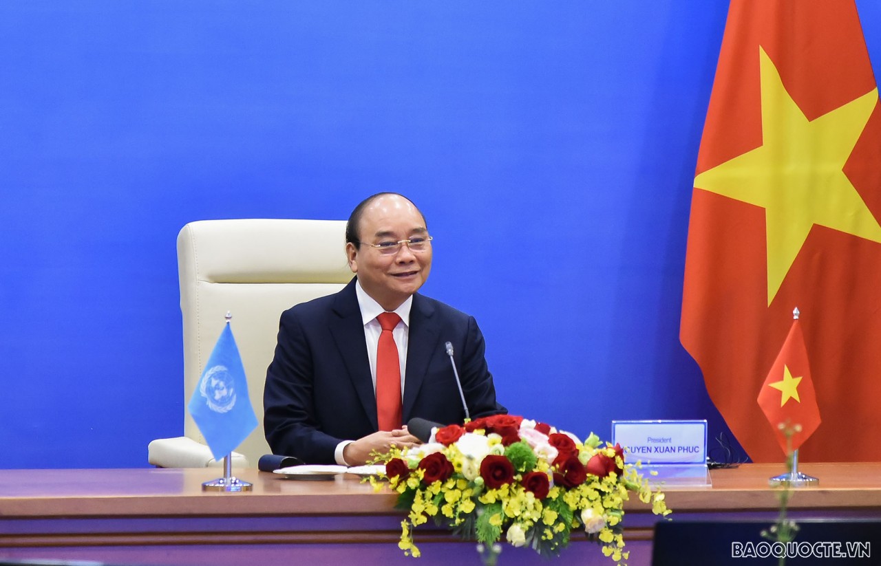 President Nguyen Xuan Phuc addresses online high-level debate on UN-AU cooperation