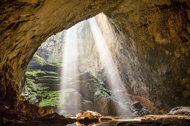 Son Doong tops world's 10 greatest natural caves: Wonderlist. (Photo: VNA)