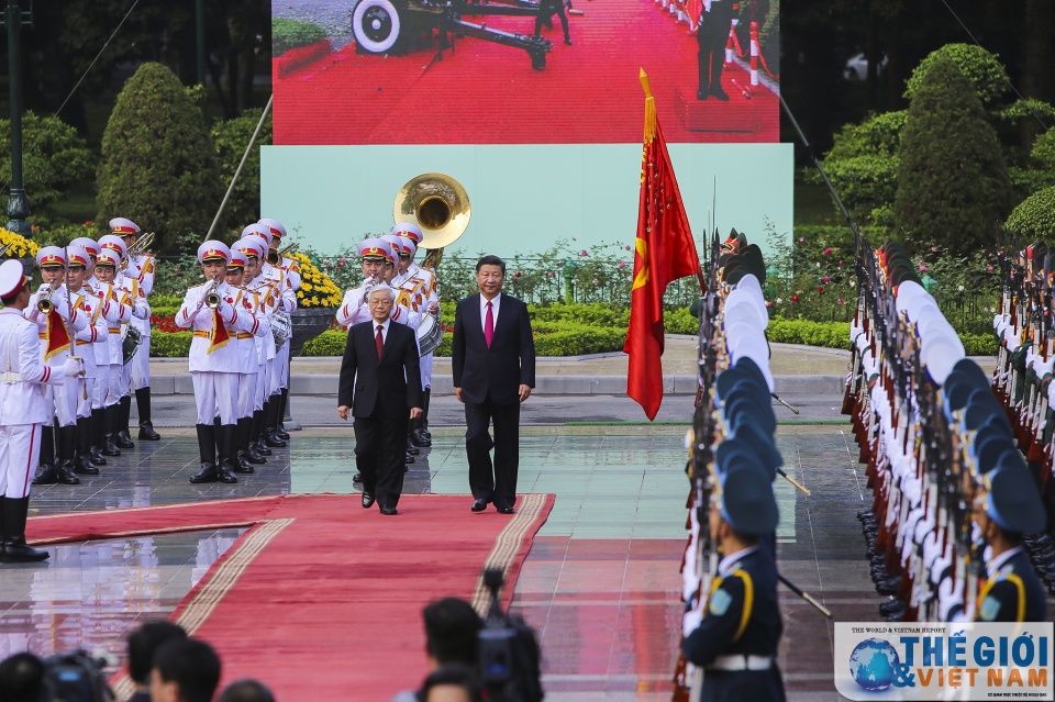 Chinese party chief begins State visit to Vietnam chinese party chief begins state visit to vietnam