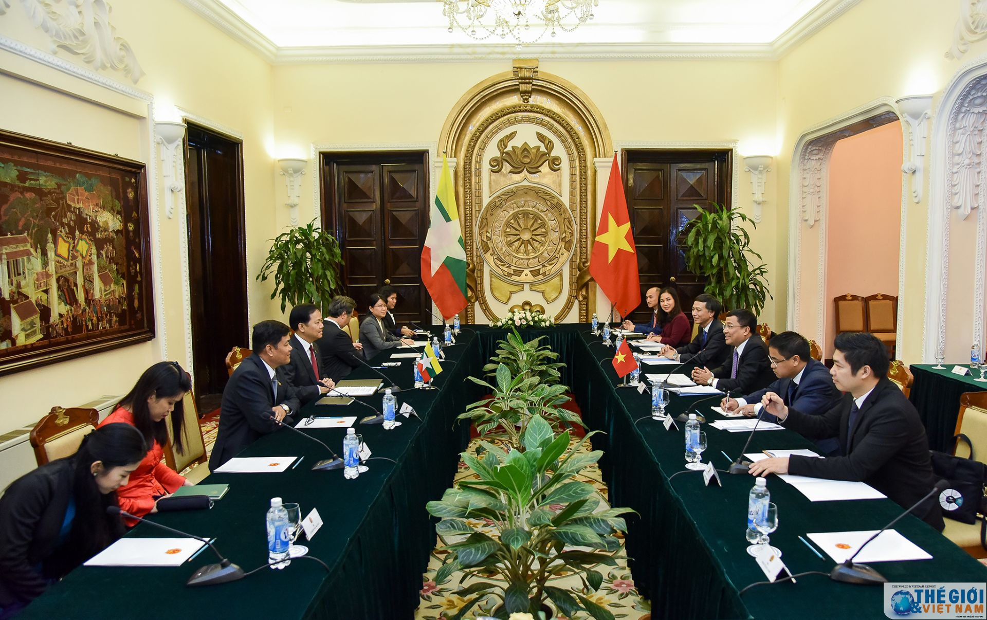 vietnam myanmar hold deputy ministerial level political consultation