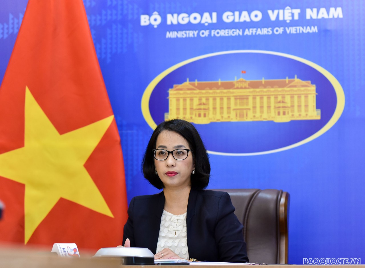 All Vietnamese crew members seized in Iran well treated: Deputy spokesperson Pham Thu Hang