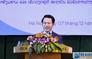 Lao foreign minister visits Diplomatic Academy of Vietnam