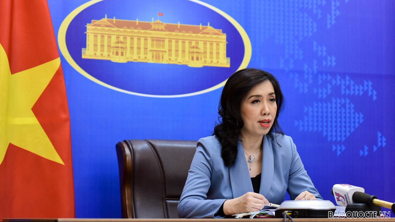 Viet Nam protests cyber attacks in any form: Spokeswoman Le Thi Thu Hang