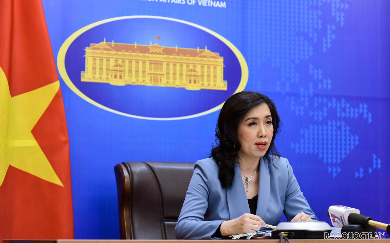 Viet Nam protests cyber attacks in any form: Spokeswoman Le Thi Thu Hang