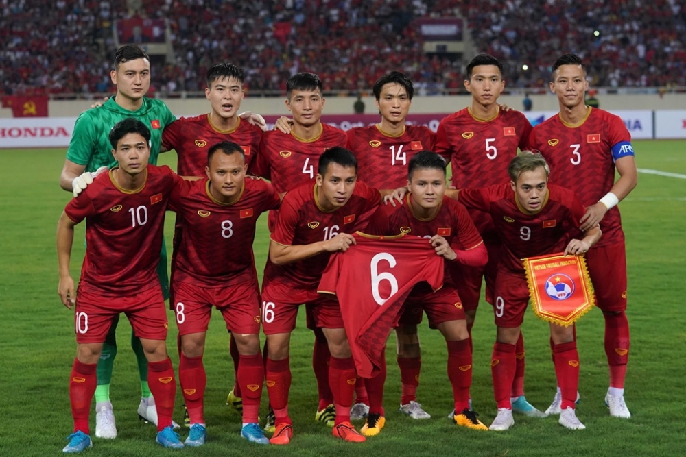 Đội tuyển Việt Nam đã sẵn sàng cho mục tiêu bảo vệ ngôi đầu bảng G vòng loại World Cup 2022. (Nguồn: Thanh niên)