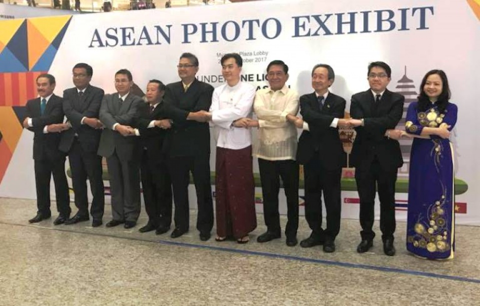 asean photo exhibit to open in myanmar plaza