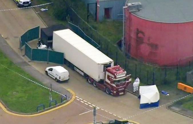 Essex truck victims die of lack of oxygen, overheating: British police
