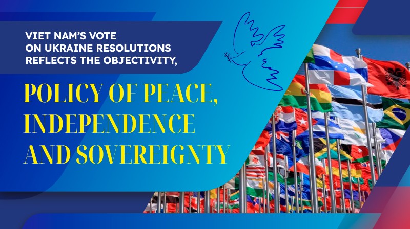 Viet Nam’s vote on Ukraine Resolutions reflects the objectivity, policy of peace, independence and sovereignty