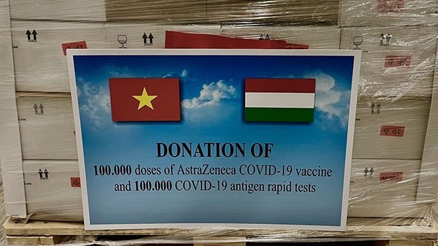 Hungary donates 156,000 doses of AstraZeneca COVID–19 vaccine to Viet Nam