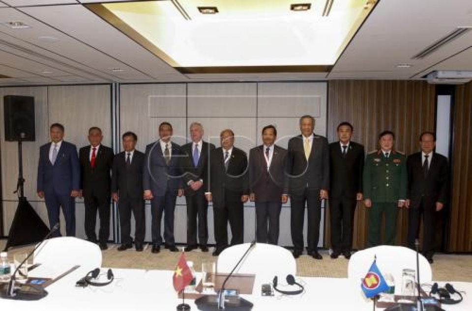 shangri la dialogue us asean agree on regional security issues