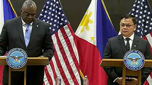 Mỹ khẳng định quan hệ với Philippines 'hơn cả một gia đình', hai nước ưu tiên tìm giải pháp hòa bình cho Biển Đông