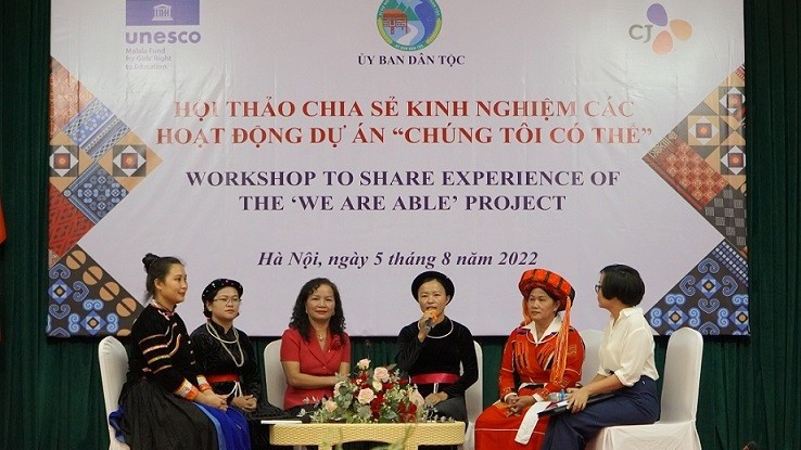 Sharing experiences to promote gender equality, girls’ education in ethnic minority areas