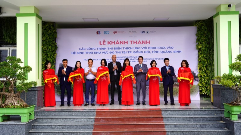 Germany supports development urban ecosystem-based adaptation in Quang Binh