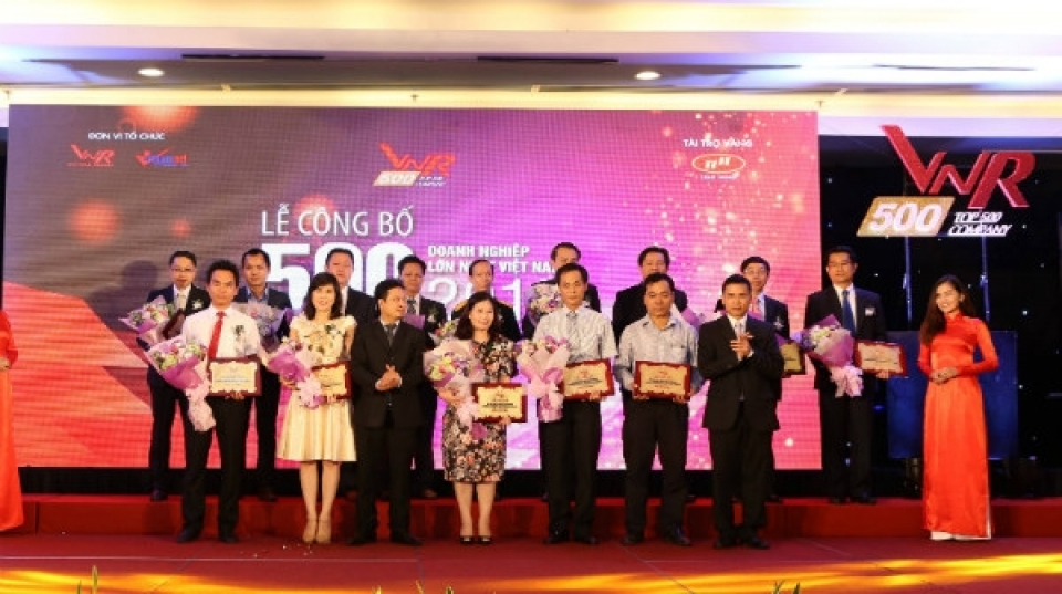 top 500 vietnamese firms in 2017 honoured
