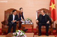 vietnam laos boost partnership in energy development