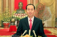 president tran dai quang and spouse leave for india