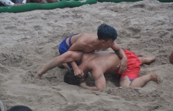 Thua Thien-Hue holds wrestling bout to warm up new year