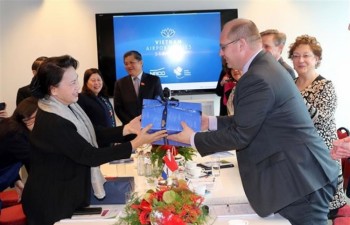 NA Chairwoman visits Dutch NACO aviation company