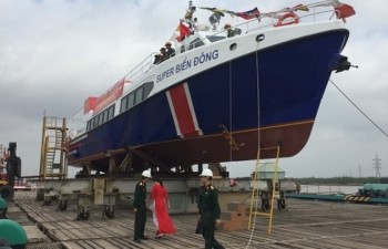Ly Son Island’s new high-speed boat launched