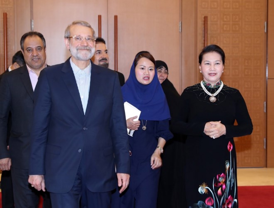 iranian speaker of parliament wraps up vietnam visit