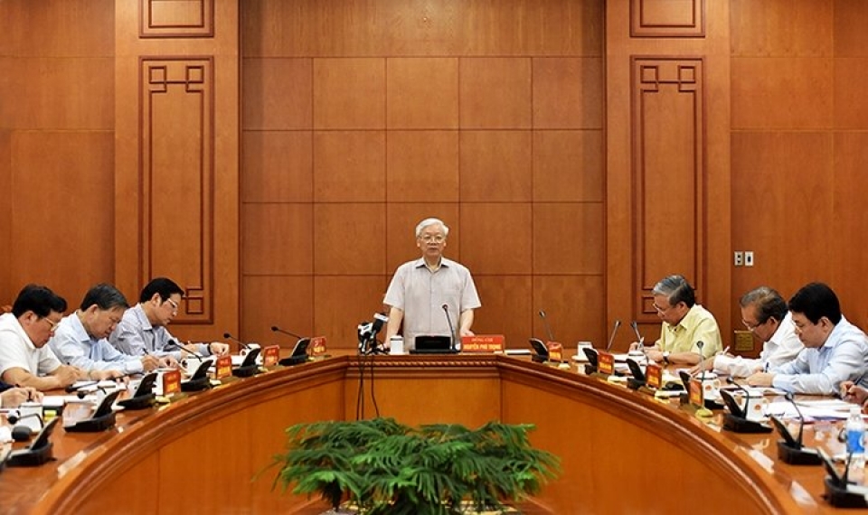 party chief urges greater anti corruption efforts