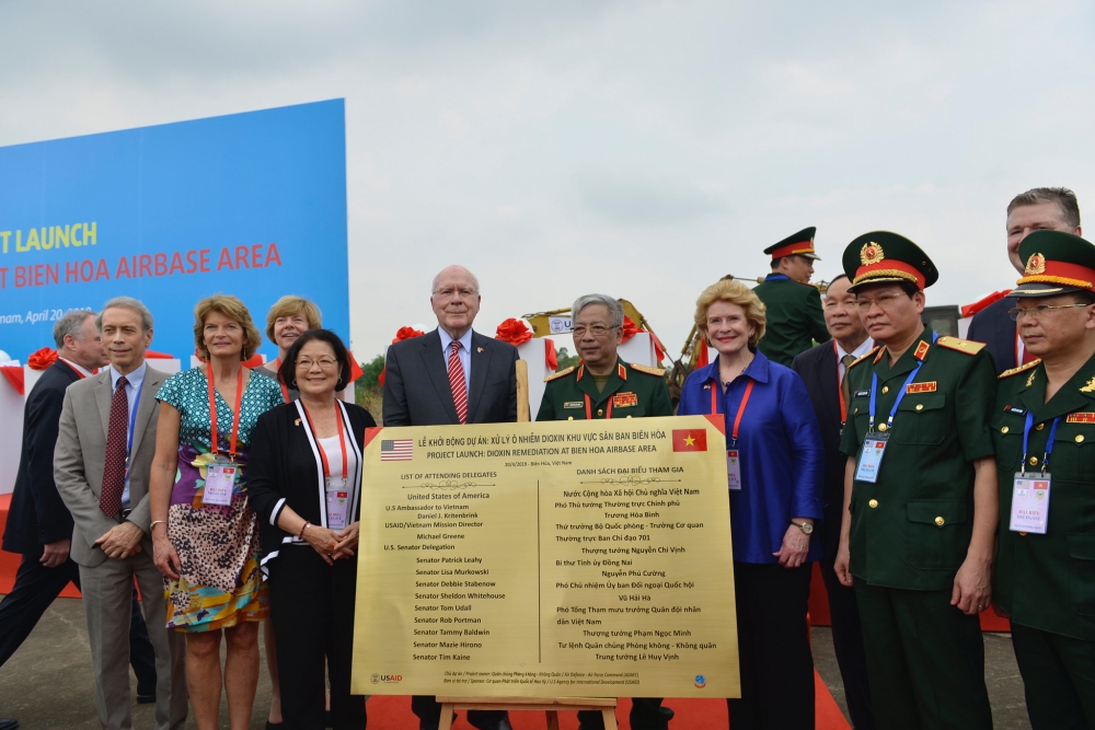 united states and vietnam launch dioxin remediation project at largest hotspot in vietnam