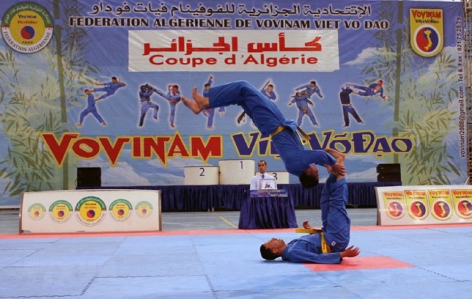 first vietnamese martial art grand prix event in algeria