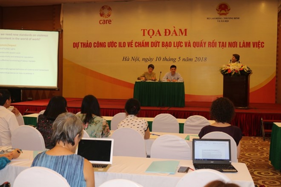 vietnam committed to preventing violence harassment at workplace