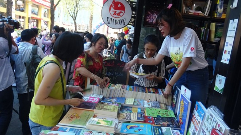 various activities during european book days in hcm city
