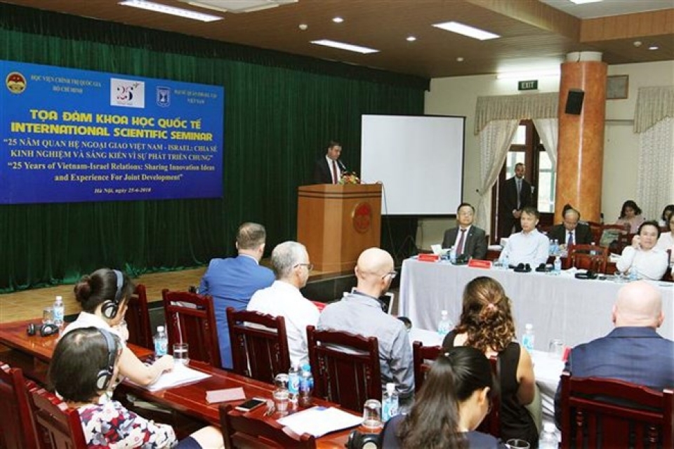 israel supports development of vietnamese start ups ambassador