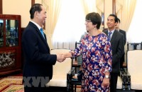 president receives new foreign ambassadors