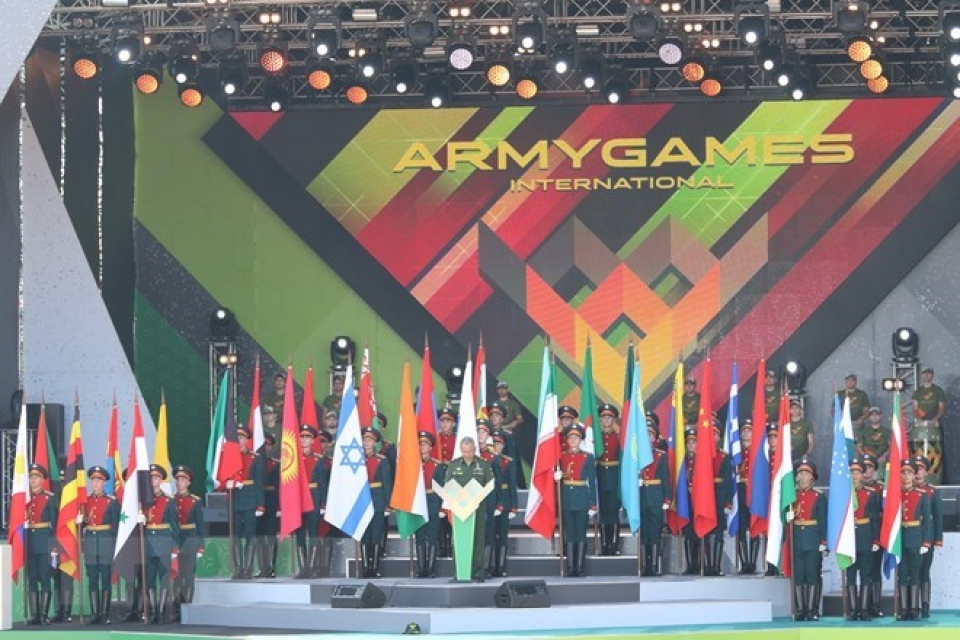 vietnam takes part in intl army games for first time