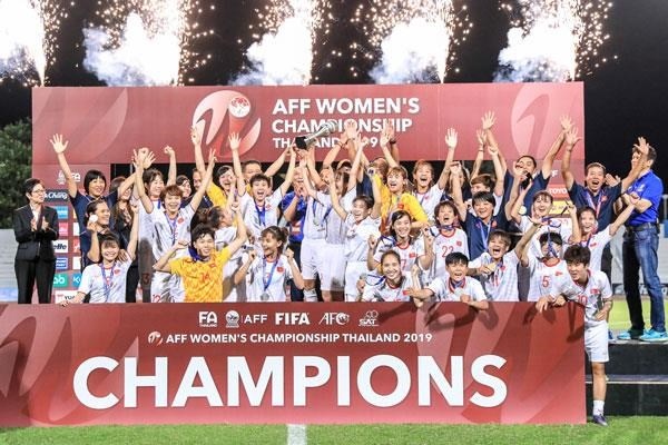 vietnam come to the throne at aff womens championship