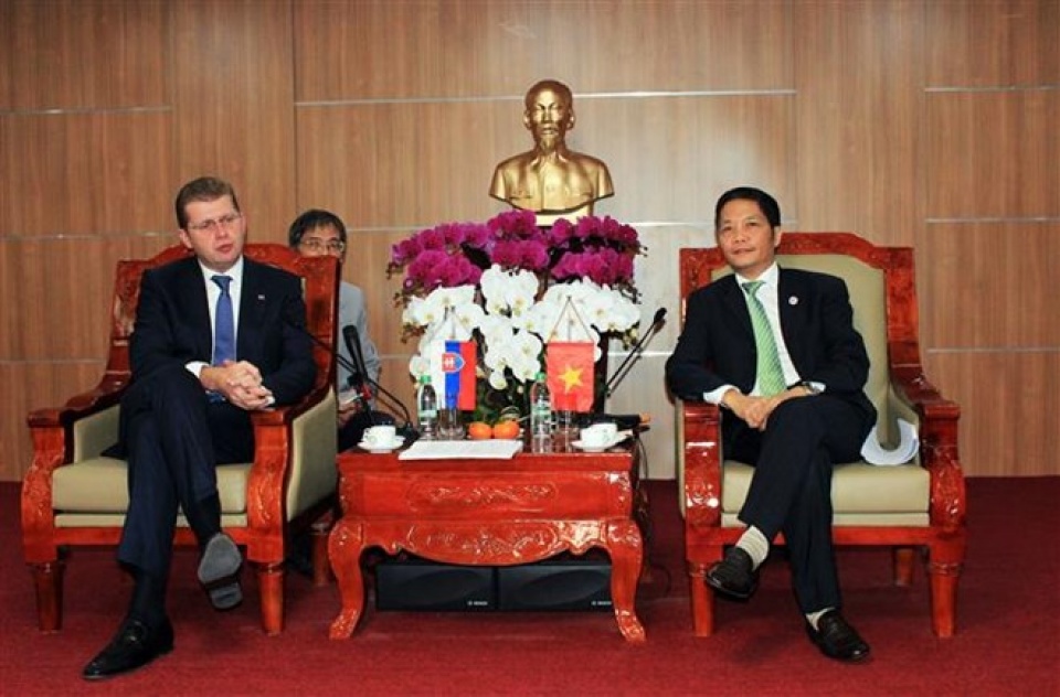 vietnam slovakia promote trade investment cooperation