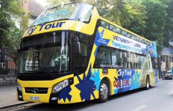 Hanoi launches second open top bus tour