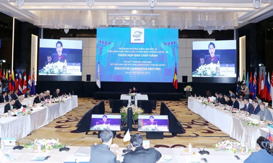 appf executive committee adopts appf 26 agenda