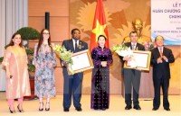 na chairwoman receives chinese peoples congress vice chairman