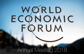 Deputy PM Vuong Dinh Hue attends 48th WEF meeting