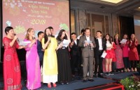 pm meets overseas vietnamese joining homeland spring programme
