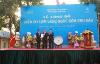 Announcement ceremony for Chu Dau Ceramic Village tourist attraction
