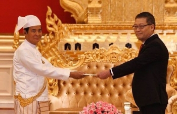 Myanmar President lauds sound relations with Vietnam