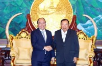 pm wraps up laos trip for inter governmental committee meeting