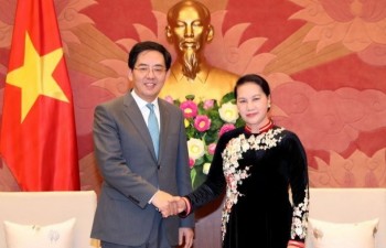 NA Chairwoman receives outgoing Chinese Ambassador